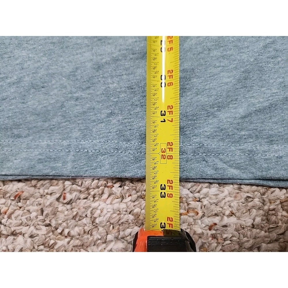 BeCause Tee Hemlock Forest Graphic T-Shirt XXL Blue Green Evergreen Trees New - Picture 10 of 13